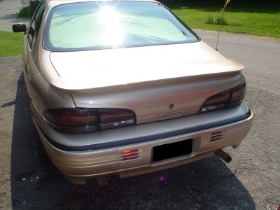 Rear
One of the previous owners actually tore into the rear bumper with a screwdriver! Why? Who knows! New bumper search is underway.
Keywords: bumper