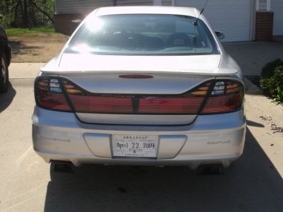 The rear
This is the rear of the Bonneville. As you can see, I got it in April. 
