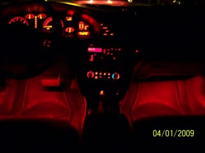 red led to match guages
