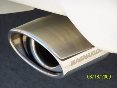 magnaflow tips on flowmaster 40's 
