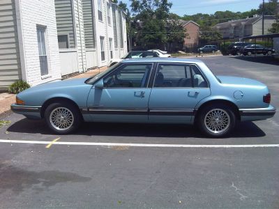Driver Side
Wheels from a 94-99 Bonneville on my 87.
