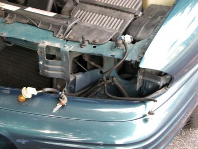 Headlamp Removed
Removed headlamp wiring
Keywords: headlamp socket