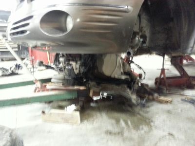 Time To Pull Out The Cracked Transmission

