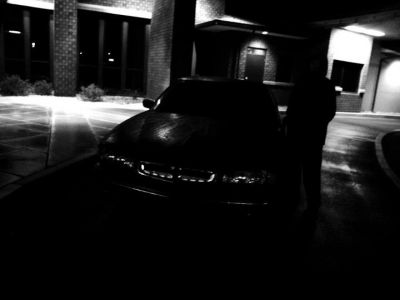 black and white 
Keywords: custom grille lighting black bonneville batman