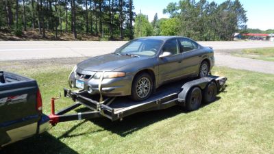 Loaded up!
My $400 Bonneville ready to take its hour and a half trip home.
