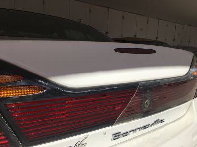 Broken Taillight
Clear Plastic Broken Off
